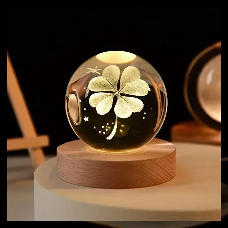 3D Crystal Ball Night Light – A Gift That Shines Bright