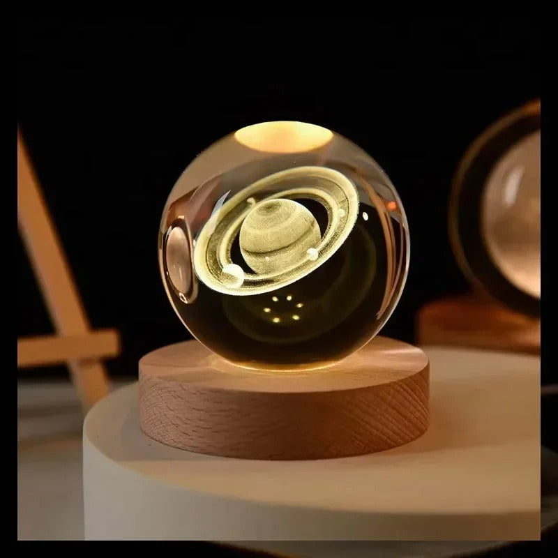 3D Crystal Ball Night Light – A Gift That Shines Bright